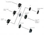 Multifunkcijski astrofoto adapter SCT (teleskop) > T2 (kamera)